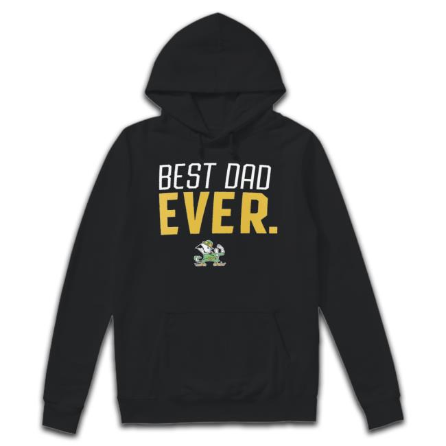 Official Notre Dame Fighting Irish Best Dad Ever Logo Father’S Day shirt