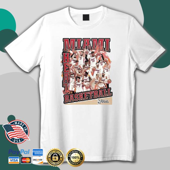 Miami Heat Team Basketball 2023 Nba Finals Shirt