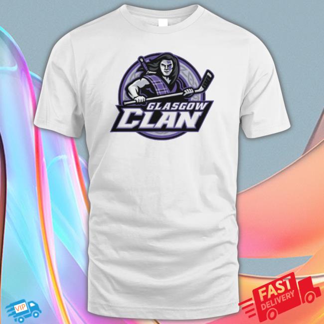 Glasgow Clan Hockey Logo shirt