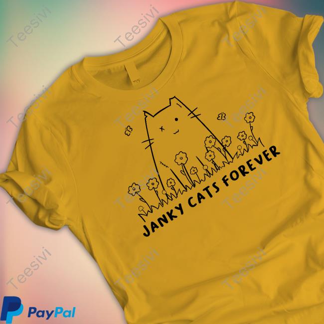 Feederofcats Janky Cats Forever Unisex T Shirt