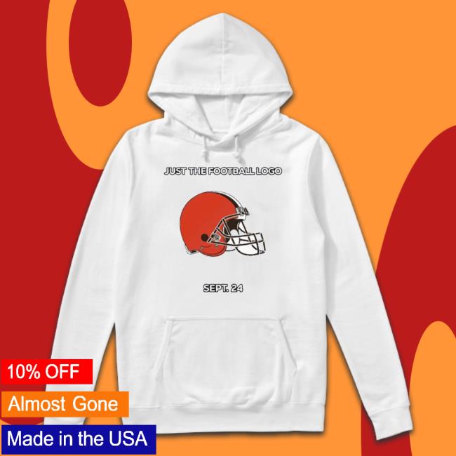 Official Cleveland Browns Just The Football Logo Sept 24 shirt