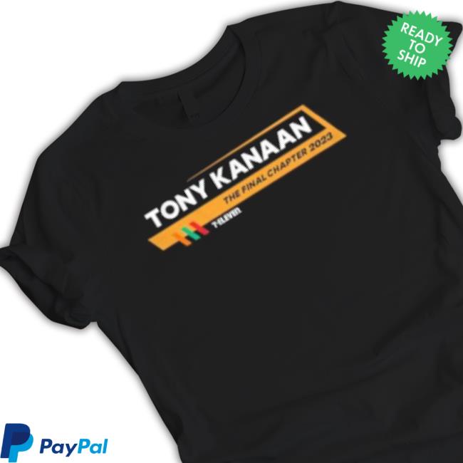 The Final Chapter 2023 Tony Kanaan shirt