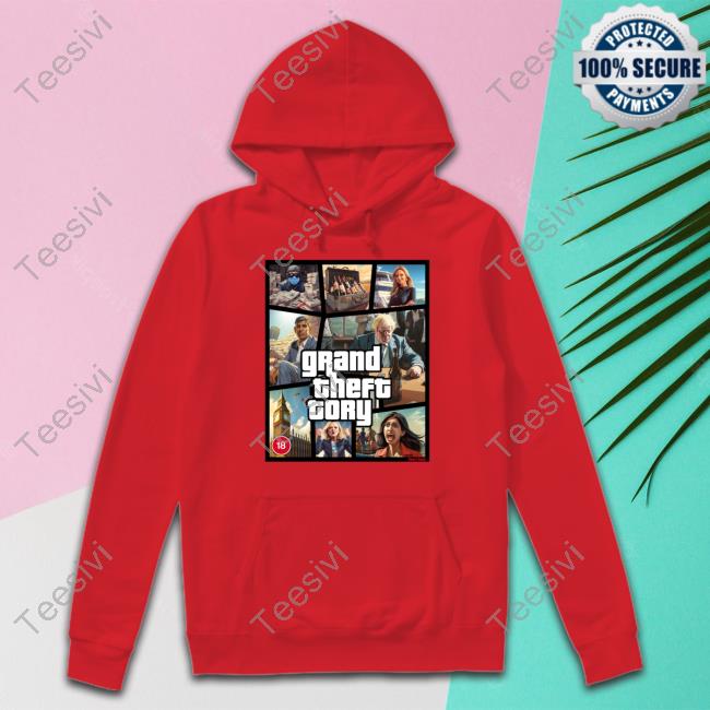 Newsthump Merch Grand Theft Tory Hooded Sweatshirt