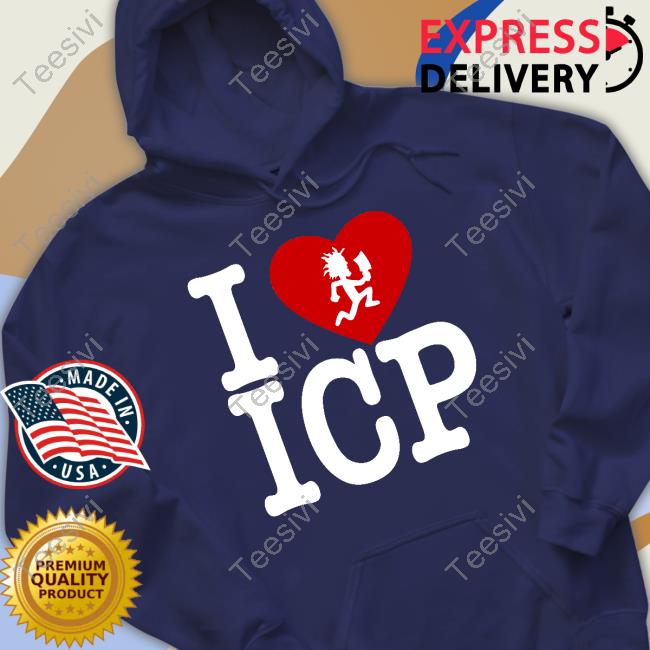 Psychopathic Merch Insane Clown Posse I Heart Icp T Shirt