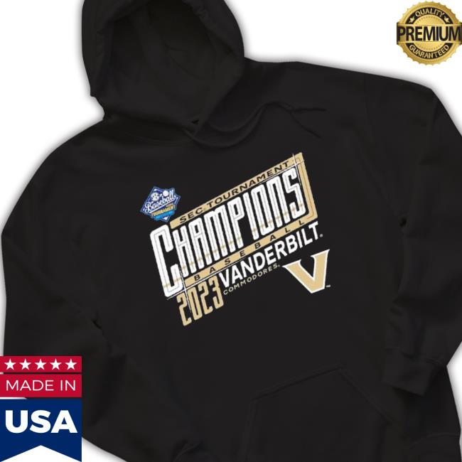 Vanderbilt Commodores 2023 Sec Baseball Conference Tournament Champions shirt