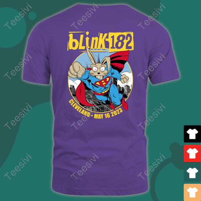 Blink-182 Merch Tour Cleveland May 16 2023 Shirts