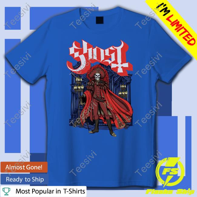 Official Ghost Red Death Long Sleeve T Shirt Virgoghoulette