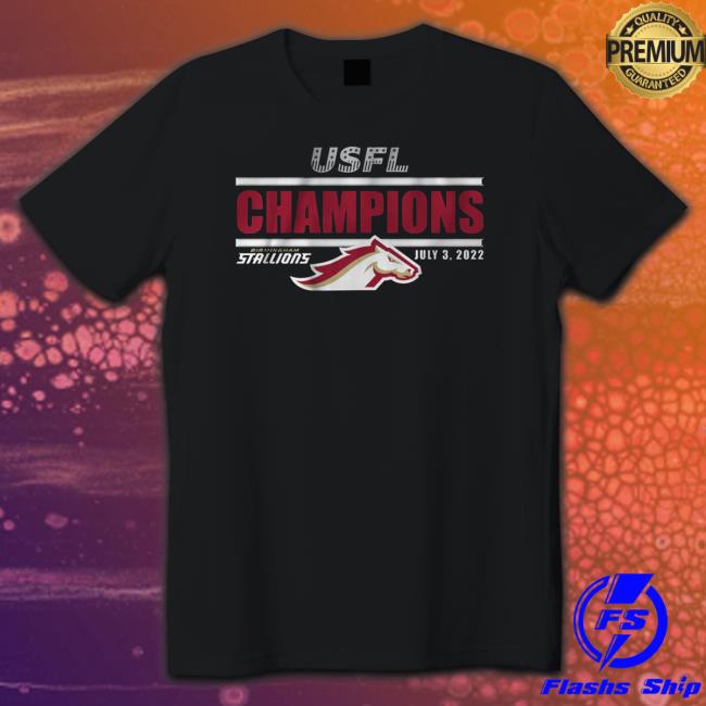 Birmingham Stallions Champions shirt