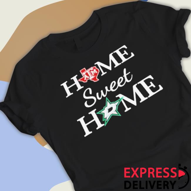 Official Texas Baseball And Dallas Hockey Home Sweet Home Shirt