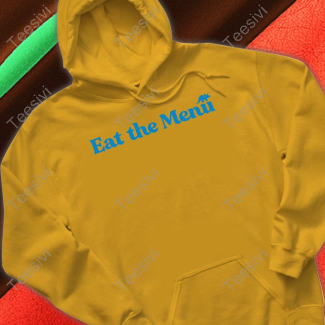 Tryguys Merch Eat The Menu Hoodie Sweatshirt