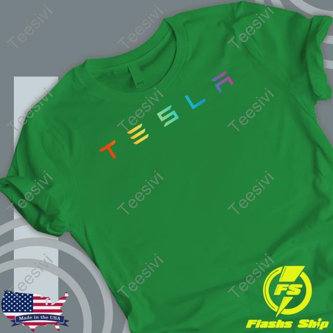 Tesla Pride Tee Shirt