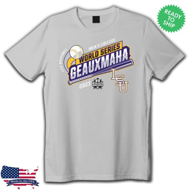 Blue 84 Gray Lsu Tigers 2023 Ncaa Men's Baseball College World Series shirt