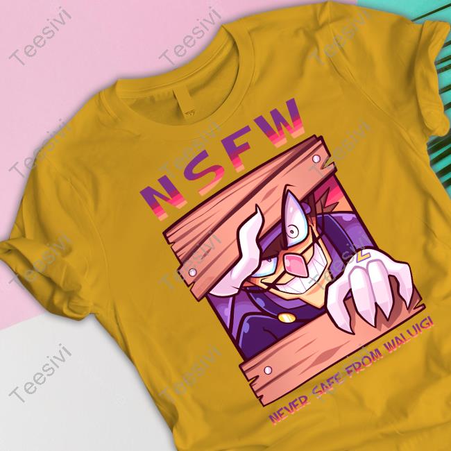 Spaicy Project Nsfw Never Safe From Waluigi New Shirt