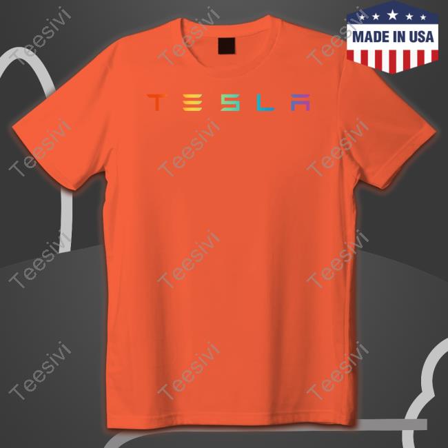 Tesla Team Celebrates Pride Month Long Sleeve Tee Shirt Elon Musk