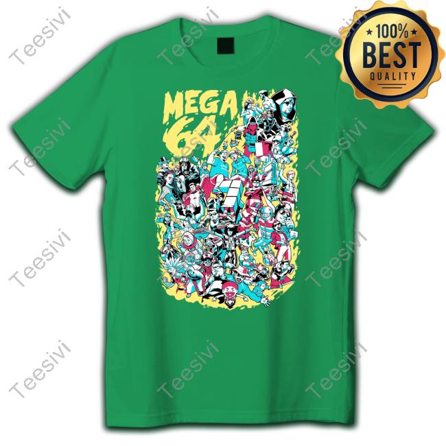 Mega64 Store 20Th Anniversary Exclusives Logo Tee Shirt