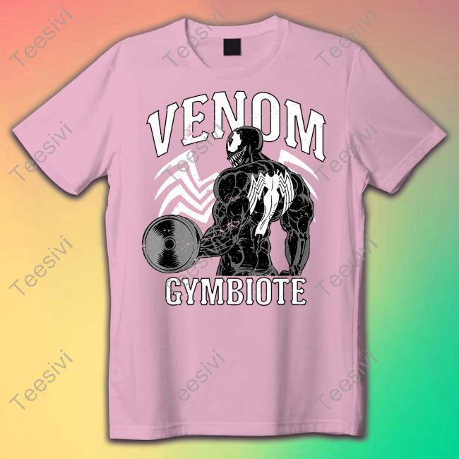 Venom Gymbiote Workout Tee Shirt