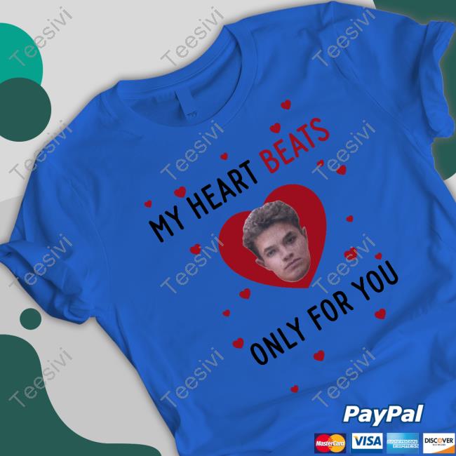 Lando's Friends Are Wearing My Heart Beats Only For You Shirts Comfort Lando