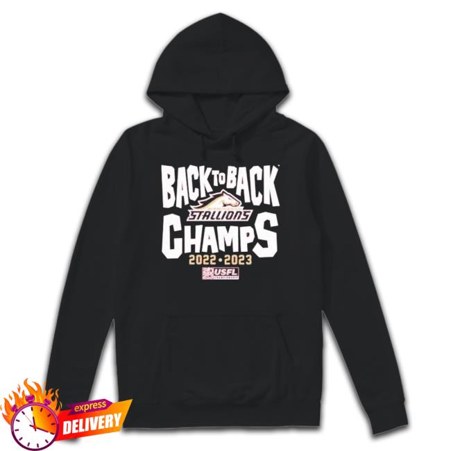 Birmingham Stallions Back-To-Back Champs shirt